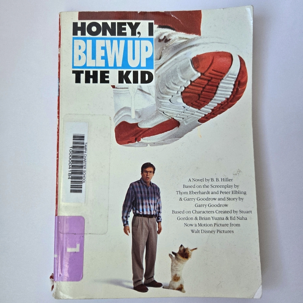 3/10$ - 1992 Honey, I Blew Up the Kid Paperback Book by BB Hiller